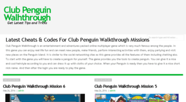 clubpenguinwalkthrough.review