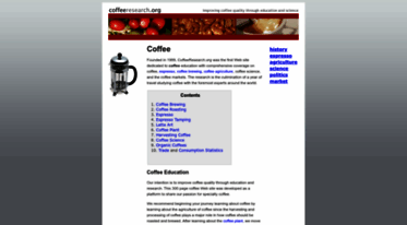 coffeeresearch.org