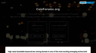 coinforums.org