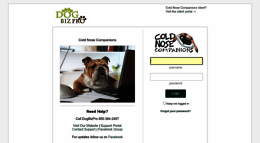 coldnosecompanions.dogbizpro.com