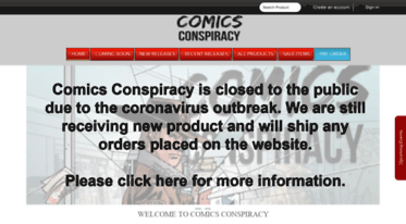 comicsconspiracy.comicretailer.com