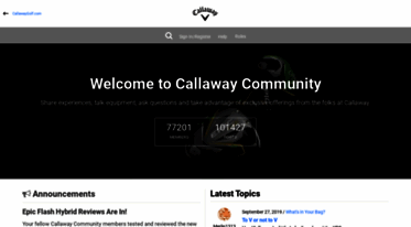 community.callawaygolf.com