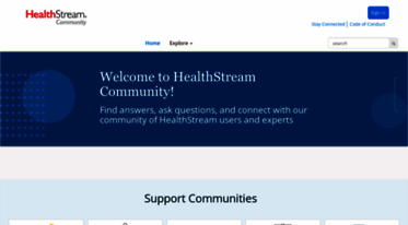 community.healthstream.com