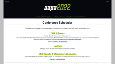 conferencescheduler.aapa.org