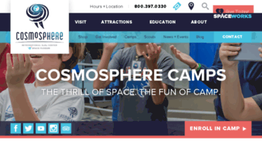 cosmospherecamps.org