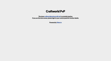 craftworldpvp.buycraft.net