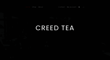 creedtea.com