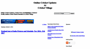 cricketvillage.blogspot.com