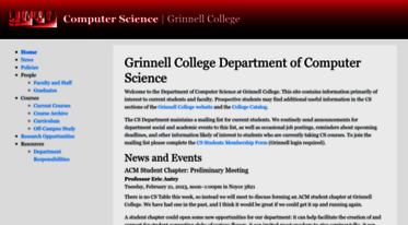cs.grinnell.edu