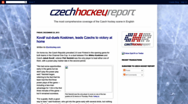 czechhockeyreport.blogspot.com
