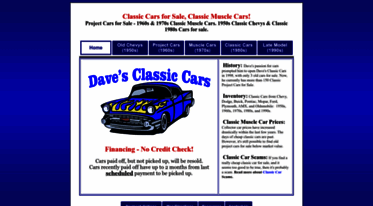 daves-classic-cars.com