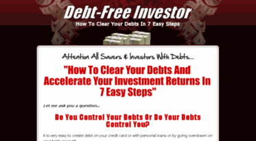 debt-freeinvestor.com