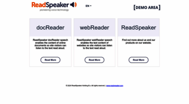 demo.readspeaker.com