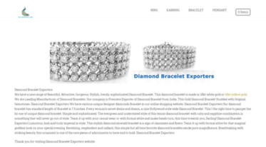 diamondbraceletexporters.com