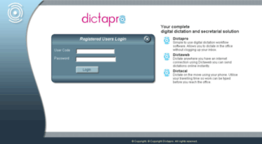 dictapro.com