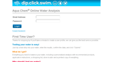 dipclickswim.aquachem.com