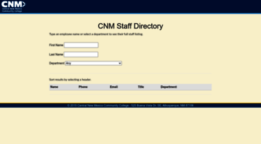 directory.cnm.edu