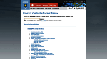 directory.uleth.ca