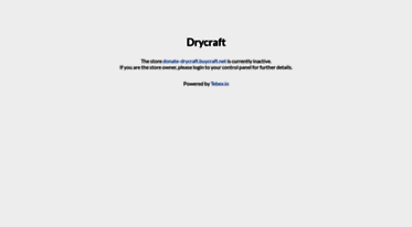 donate-drycraft.buycraft.net