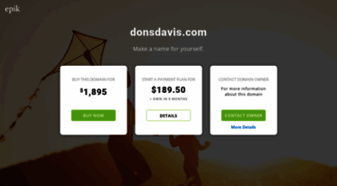 donsdavis.com