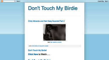dont-touch-my-birdie.blogspot.com