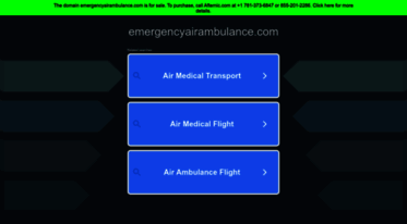 emergencyairambulance.com