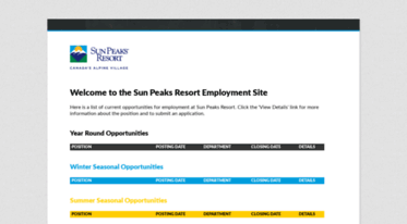 employment.sunpeaksresort.com