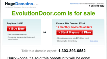 evolutiondoor.com