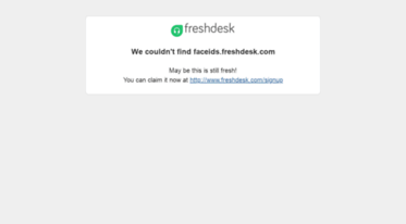 faceids.freshdesk.com