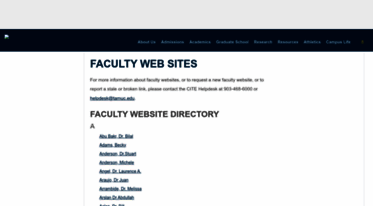 faculty.tamuc.edu