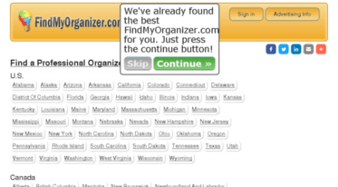 findmyorganizer.com