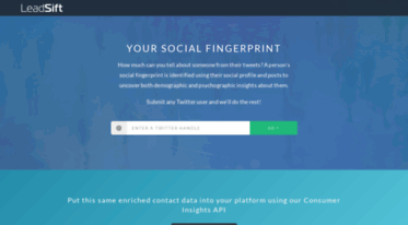 fingerprint.leadsift.com