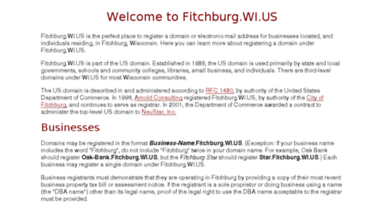 fitchburg.wi.us