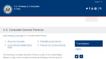 florence.usconsulate.gov
