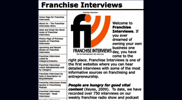 franchiseinterviews.com