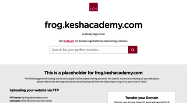 frog.keshacademy.com