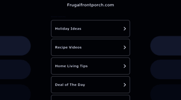 frugalfrontporch.com