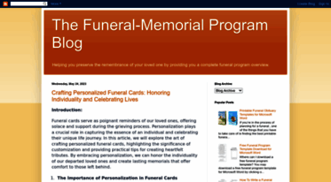 funeralmemorialprograms.blogspot.com