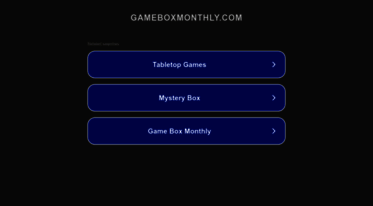 gameboxmonthly.com