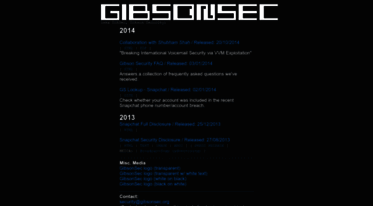gibsonsec.org