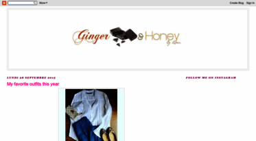 ginger-chocolateandhoney.blogspot.com