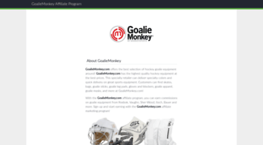 goaliemonkey.affiliatetechnology.com