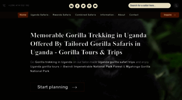 gorillatrekking-uganda.com