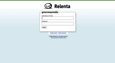 greenwaymedia.relenta.com