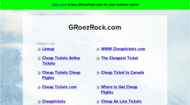 groezrock.com