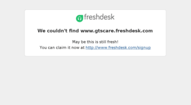 gtscare.freshdesk.com