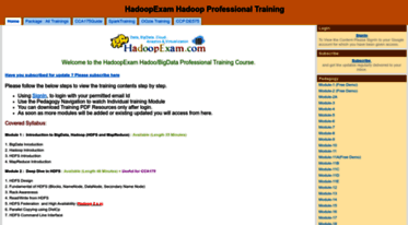 hadoop.training4exam.com