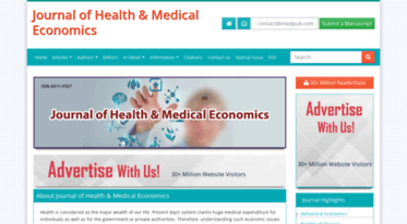 health-medical-economics.imedpub.com