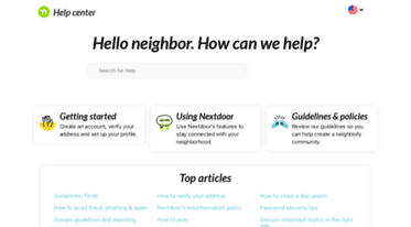 help.nextdoor.com