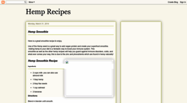 hemp-recipes.blogspot.com
